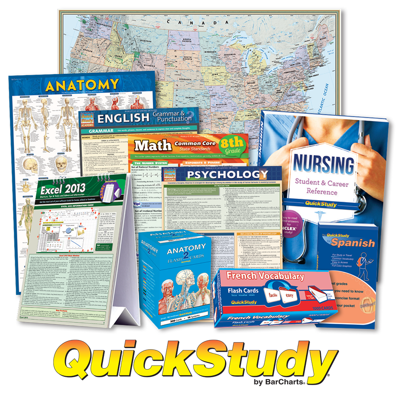 QuickStudy Pharmacology Laminated Study Guide (9781423201816)